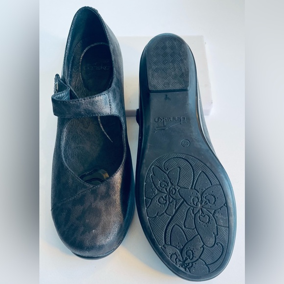 Dansko Charcoal Mary Jane Flats - Picture 3 of 3